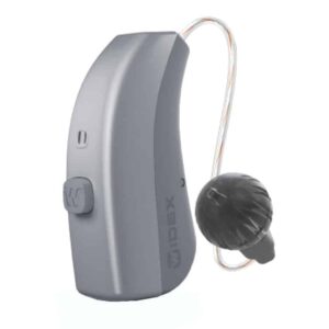 2x Widex Moment 220 Rechargable Behind The Ear Digital RIC Hearing Aids