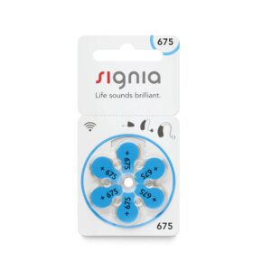 Signia Hearing Aid Batteries- Size 675 Price in Bangladesh